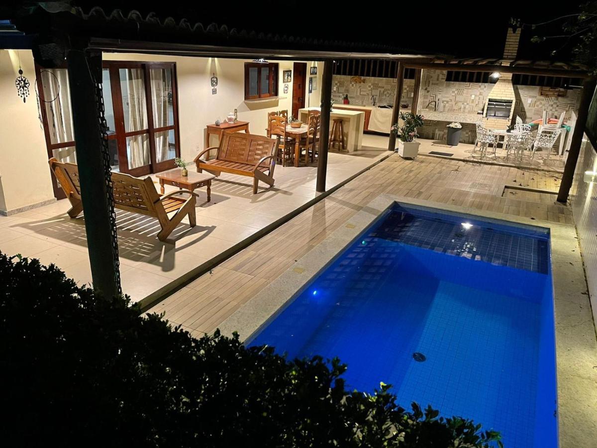 Casa 4/4 agradável com piscina e churrasqueira Mata de São João Exterior foto