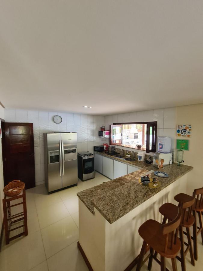 Casa 4/4 agradável com piscina e churrasqueira Mata de São João Exterior foto