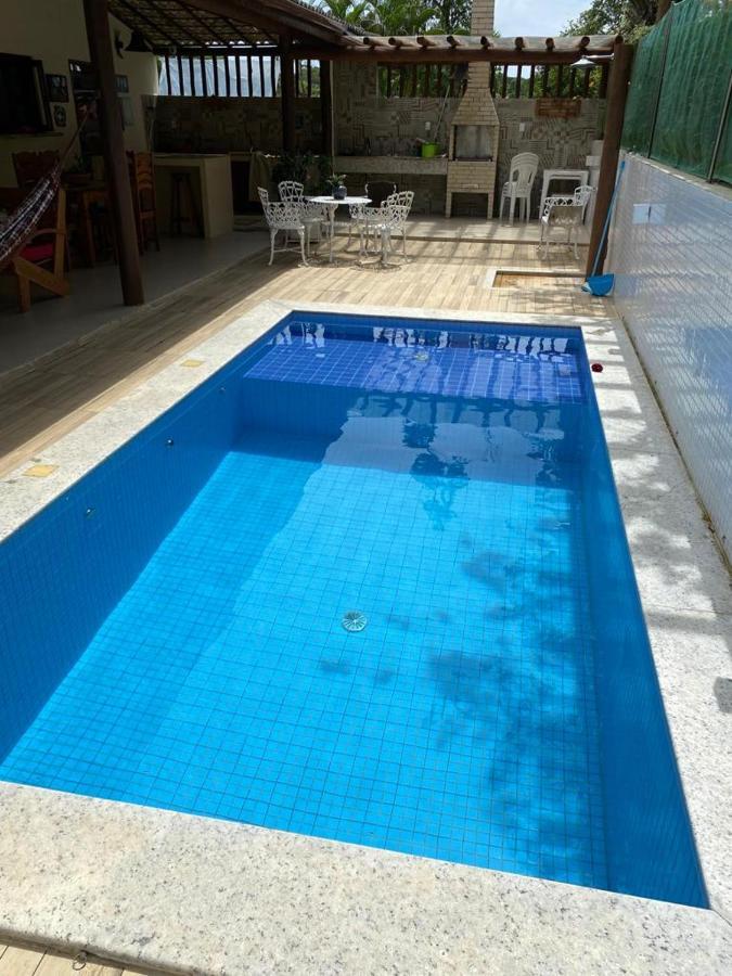 Casa 4/4 agradável com piscina e churrasqueira Mata de São João Exterior foto